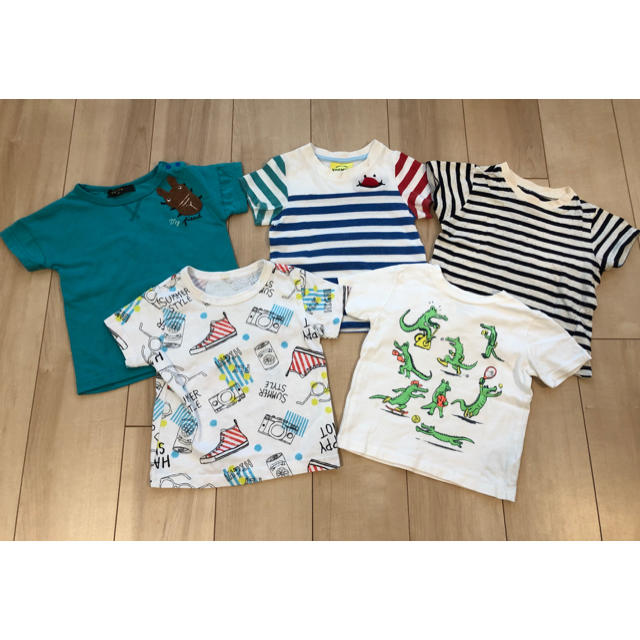 西松屋(ニシマツヤ)のわらび様専用　Tシャツ おまとめ キッズ/ベビー/マタニティのキッズ服男の子用(90cm~)(Tシャツ/カットソー)の商品写真