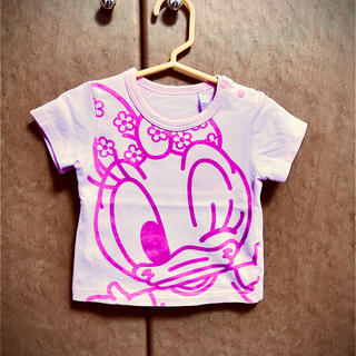 ディズニー(Disney)の半袖Tシャツ　デイジー　60〜70(Ｔシャツ)