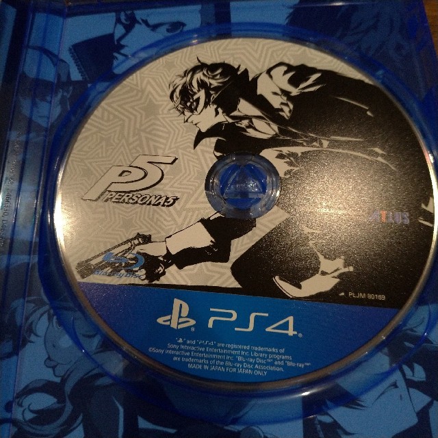 PlayStation4(プレイステーション4)のペルソナ5 PS4 エンタメ/ホビーのゲームソフト/ゲーム機本体(家庭用ゲームソフト)の商品写真