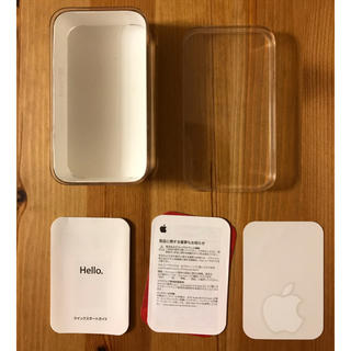 アップル(Apple)のiPod nano 空き箱 シール等(その他)