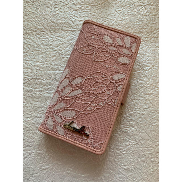 dazzlin(ダズリン)のdazzlin ダズリン　刺繍手帳型iPhoneケース iPhone678兼用 スマホ/家電/カメラのスマホアクセサリー(iPhoneケース)の商品写真