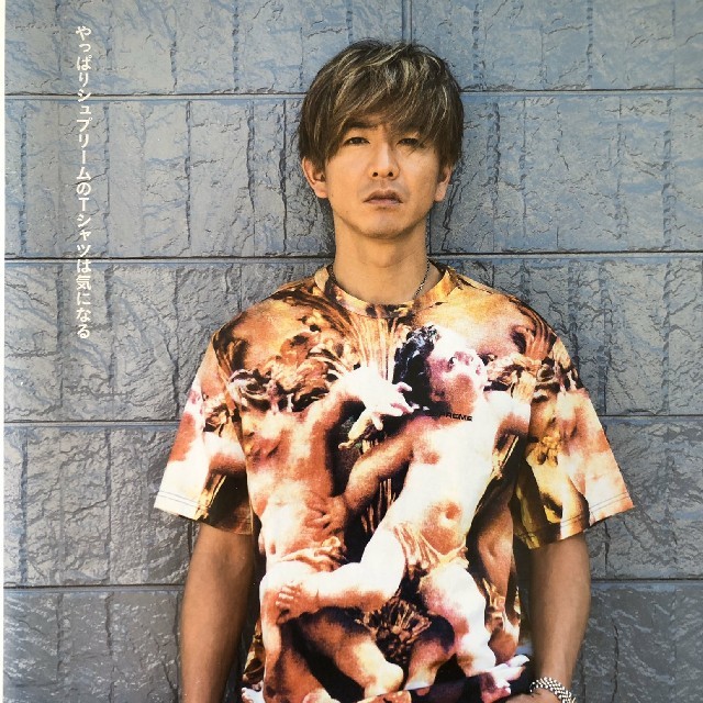 木村拓哉 putti Tシャツ 私物 Supreme