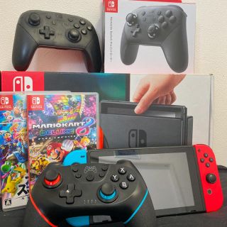 ニンテンドウ(任天堂)の任天堂Switchセット(家庭用ゲーム機本体)