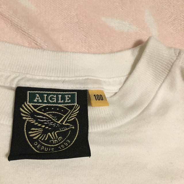 AIGLE(エーグル)のAIGLE  半袖Tシャツ　100 キッズ/ベビー/マタニティのキッズ服男の子用(90cm~)(その他)の商品写真