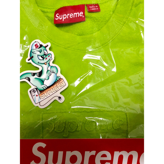 破格SALE!希少Supreme Cutout Logo Crewneck L