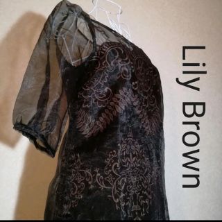 リリーブラウン(Lily Brown)のリリーブラウン  ワンピース(ミニワンピース)