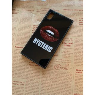 ヒステリックグラマー(HYSTERIC GLAMOUR)のHystericglamour ガラス iPhoneケース　XR(iPhoneケース)