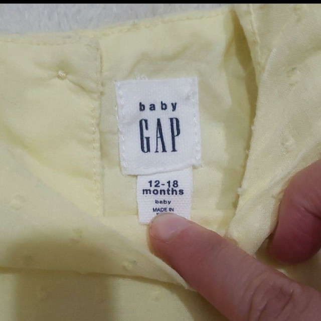 babyGAP(ベビーギャップ)のbabygap　ワンピース キッズ/ベビー/マタニティのベビー服(~85cm)(ワンピース)の商品写真