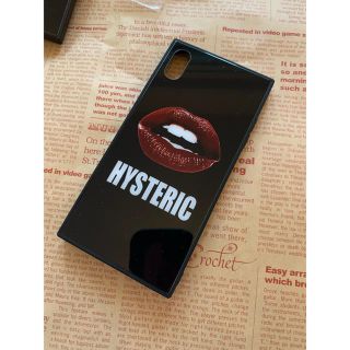 ヒステリックグラマー(HYSTERIC GLAMOUR)のHystericglamour ガラス iPhoneケース　XMAX/XSMAX(iPhoneケース)