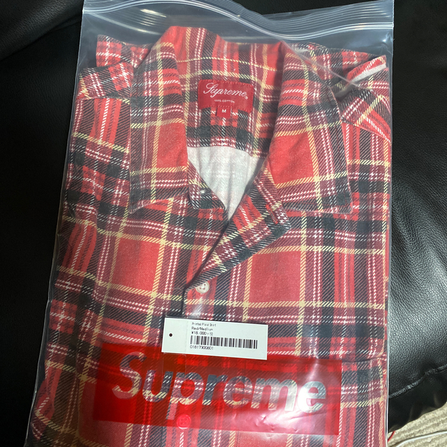 Supreme Printed Plaid Shirt 定価割れ