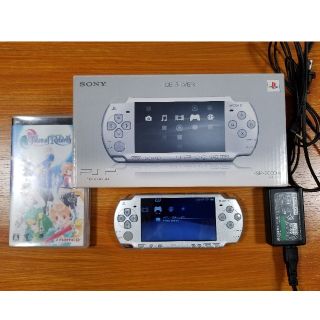 プレイステーションポータブル(PlayStation Portable)のPSP本体・テイルズソフト2本セット(携帯用ゲーム機本体)