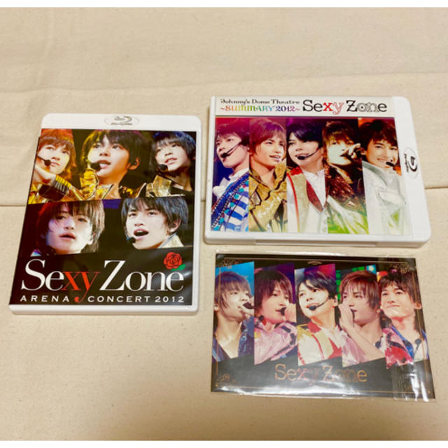 Sexy Zone(セクシー ゾーン)の【Blu-ray】SexyZone アリーナコンサート&SUMMARY2012 エンタメ/ホビーのタレントグッズ(アイドルグッズ)の商品写真