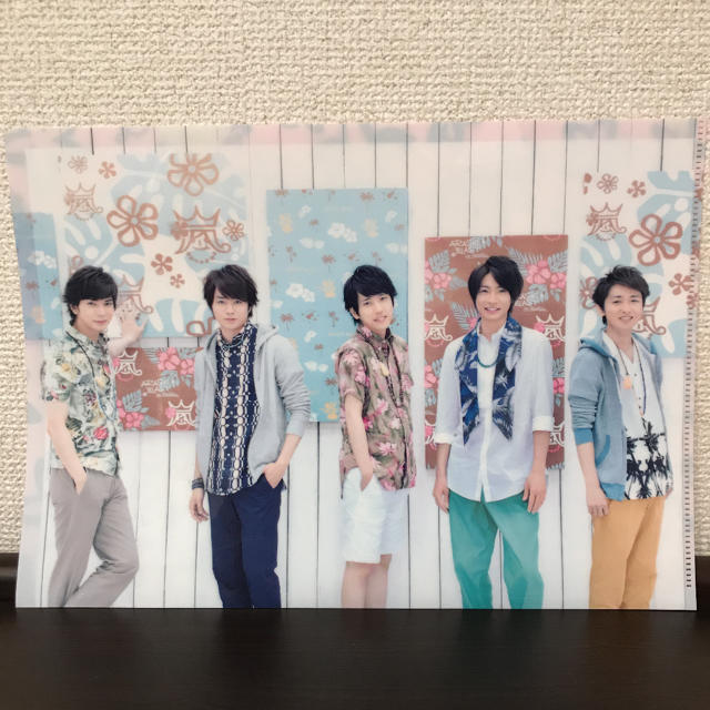 嵐(アラシ)の嵐 ARASHI BLAST in HAWAI クリアファイル エンタメ/ホビーのタレントグッズ(アイドルグッズ)の商品写真