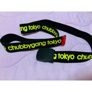 チャビーギャング(CHUBBYGANG)のチャビーギャング　蛍光色　ガチャベルト　フリー　CHUBBYGANG(その他)