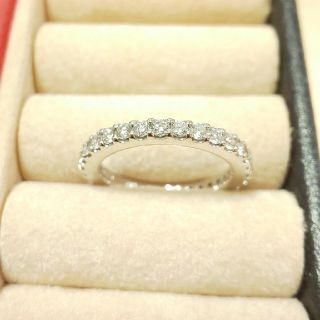 スタージュエリー(STAR JEWELRY)の【御予約済】スタージュエリー フルエタニティリング K18 0.80ct(リング(指輪))