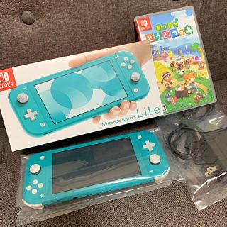 ニンテンドースイッチ(Nintendo Switch)のスイッチライトandどう森セット(家庭用ゲーム機本体)