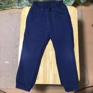 ジーユー(GU)の古着）キッズ　ズボン　120cm 紺色　GU(パンツ/スパッツ)
