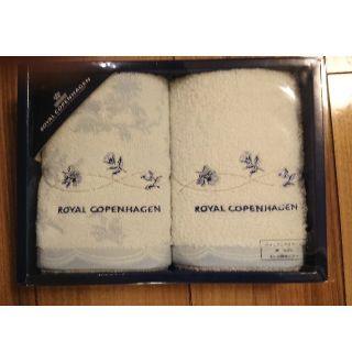 ロイヤルコペンハーゲン(ROYAL COPENHAGEN)のロイヤル・コペンハーゲン ウォッシュタオル 2個セット(タオル/バス用品)