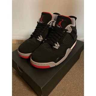 ナイキ(NIKE)のNIKE AIR JORDAN 4 RETRO (GS) 25cm(スニーカー)