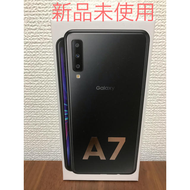 新品未使用　Galaxy A7 64GB simフリー