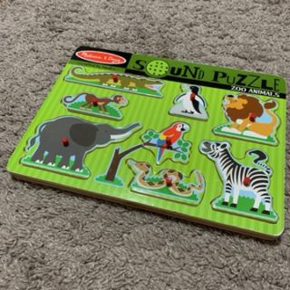 メリッサ(melissa)のMelissa & Doug 音の出るパズル 動物パズル(知育玩具)