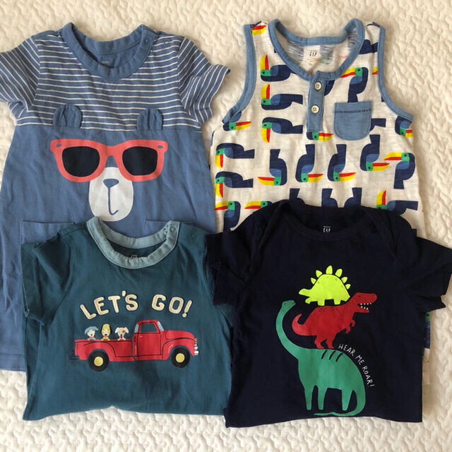 babyGAP(ベビーギャップ)のベビーGAP ロンパース 18-24m キッズ/ベビー/マタニティのキッズ服男の子用(90cm~)(その他)の商品写真