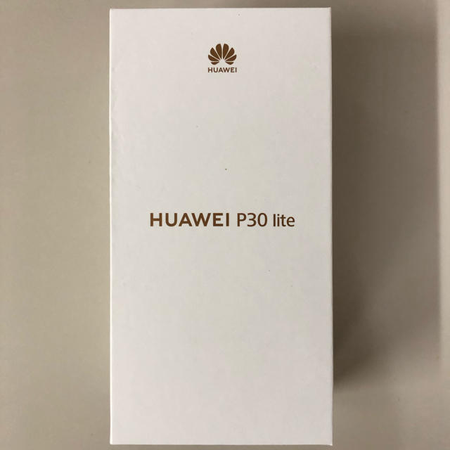 新品・未使用　HUAWEI P30 lite パールホワイト　SIMフリー