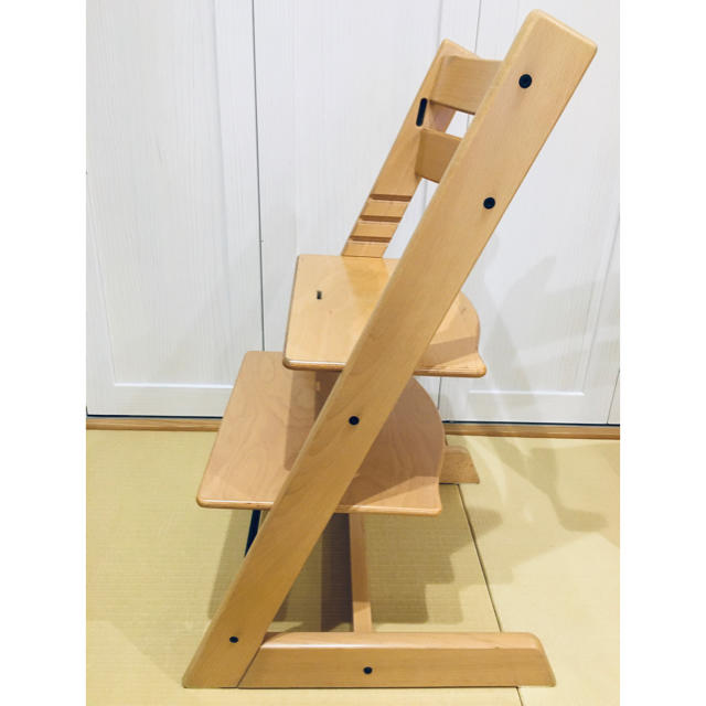 Stokke(ストッケ)のストッケ　トリップトラップ　ナチュラル 美品　 キッズ/ベビー/マタニティの寝具/家具(その他)の商品写真