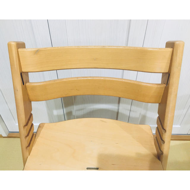 Stokke(ストッケ)のストッケ　トリップトラップ　ナチュラル 美品　 キッズ/ベビー/マタニティの寝具/家具(その他)の商品写真