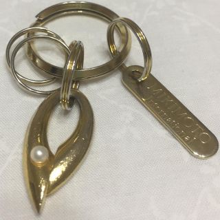 ミキモト(MIKIMOTO)のミキモト パール付きキーホルダー(キーホルダー)