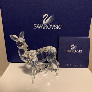 スワロフスキー(SWAROVSKI)のスワロフスキー 2006年 廃盤品 『メスジカ』 247963(置物)