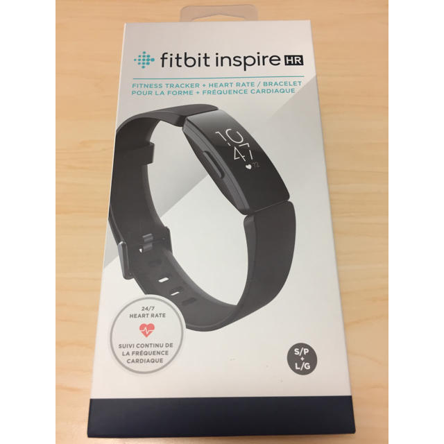 fitbit inspire HR BLACK 新品・未開封