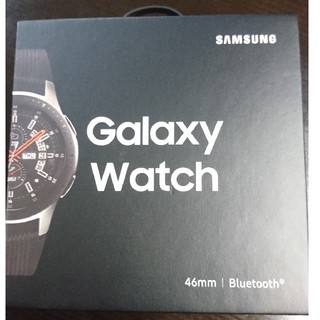 ギャラクシー(Galaxy)のgalaxy watch 46mm silver(腕時計(デジタル))