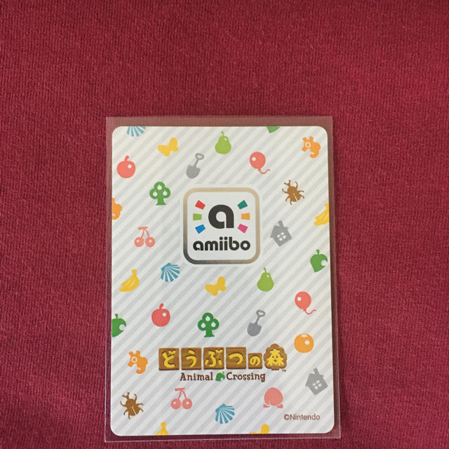 どうぶつの森 amiiboカード ブーケ アミーボカード