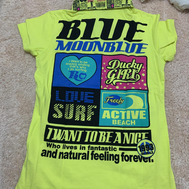 BLUE MOON BLUE(ブルームーンブルー)のBLUE MOON BLUE トップス ポロチャツ  レディースのトップス(Tシャツ(半袖/袖なし))の商品写真