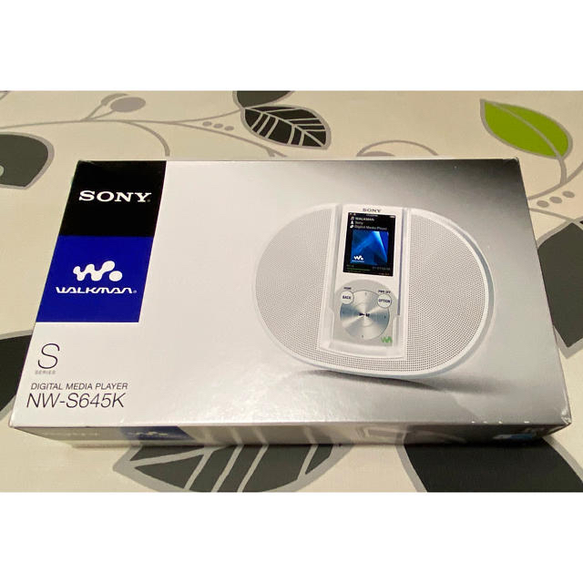 WALKMAN(ウォークマン)のWALKMAN NW-S645K  ブルー スマホ/家電/カメラのオーディオ機器(ポータブルプレーヤー)の商品写真