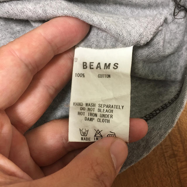 BEAMS(ビームス)のBEAMS グレーTシャツ メンズのトップス(Tシャツ/カットソー(半袖/袖なし))の商品写真