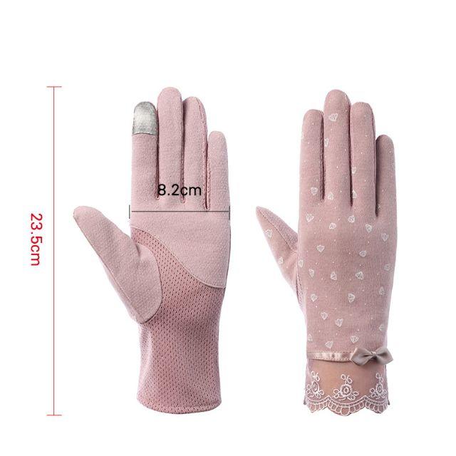 aa様専用(ピンク、ベージュ、グレー、パープル) レディースのファッション小物(手袋)の商品写真