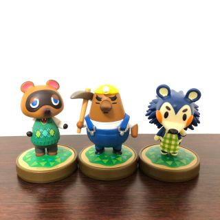 ニンテンドー3DS(ニンテンドー3DS)のamiibo アミーボ どうぶつの森 フィギュア　任天堂　セット (ゲームキャラクター)