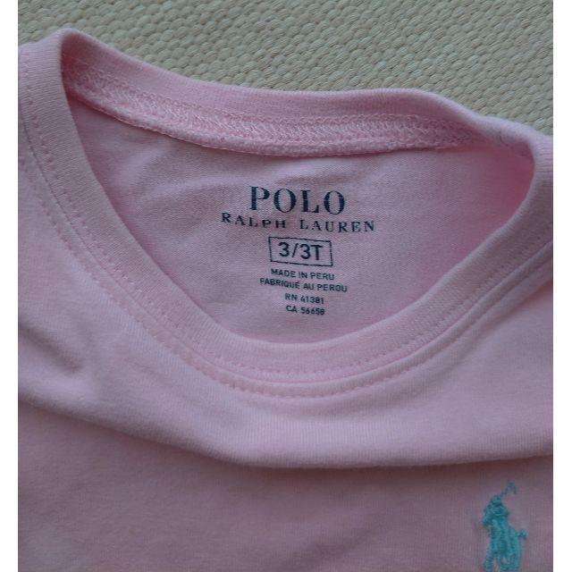 POLO RALPH LAUREN(ポロラルフローレン)のポロ ラルフローレン Tシャツ 100 キッズ/ベビー/マタニティのキッズ服女の子用(90cm~)(Tシャツ/カットソー)の商品写真