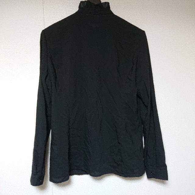 黒ブラウス  L～LL   レディースのトップス(シャツ/ブラウス(長袖/七分))の商品写真