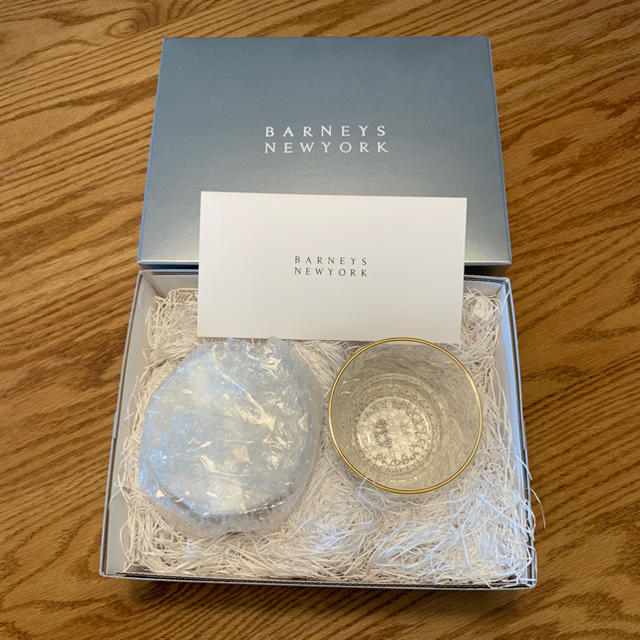 BARNEYS NEW YORK(バーニーズニューヨーク)のBARNEYS NEW YORK＊ペアグラス インテリア/住まい/日用品のキッチン/食器(グラス/カップ)の商品写真