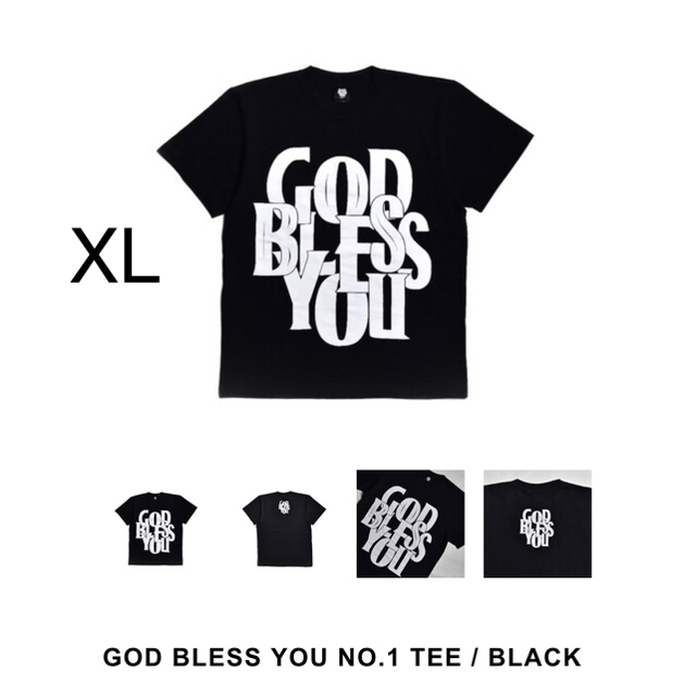 god bless you example  tee ブラック　XLサイズ