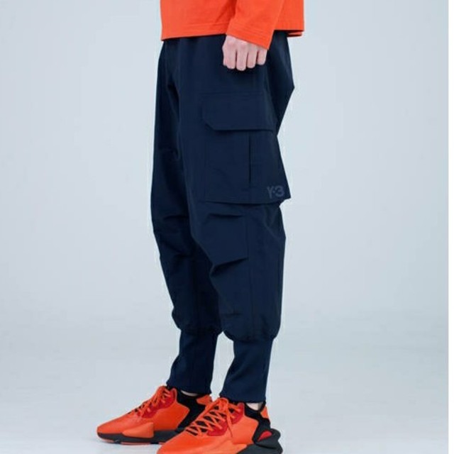 海外並行輸入正規品 18AW M NYLON MIX TRACK PANTS Y-3 ヨウジヤマモト