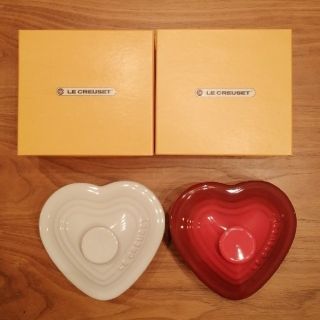 ルクルーゼ(LE CREUSET)のLE CREUSET　ラムカン・ダムールフタ付き2コセット(食器)