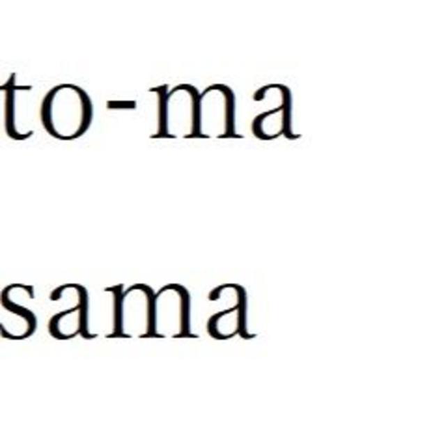 その他とーまさま