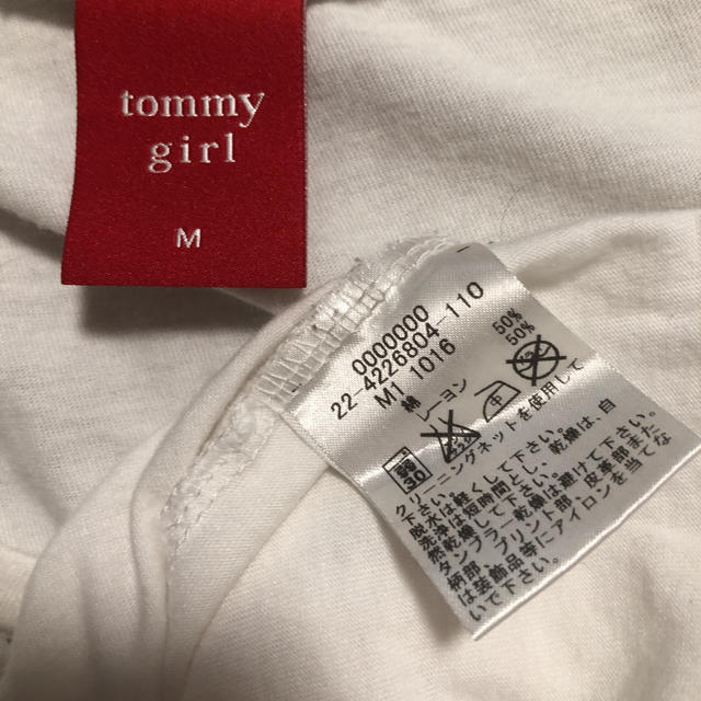 tommy girl(トミーガール)のtommy トップス レディースのトップス(Tシャツ(半袖/袖なし))の商品写真