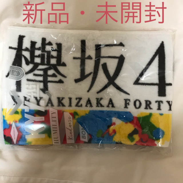 欅坂46(けやき坂46)(ケヤキザカフォーティーシックス)の欅坂46 マフラータオル エンタメ/ホビーのタレントグッズ(アイドルグッズ)の商品写真