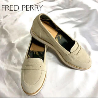 フレッドペリー(FRED PERRY)のmiyumiyu様専用  FRED PERRYスエードローファー カモ柄(ローファー/革靴)