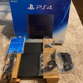 プレイステーション4(PlayStation4)のPlayStation®4 ジェット・ブラック 500GB CUH-1200A(家庭用ゲーム機本体)